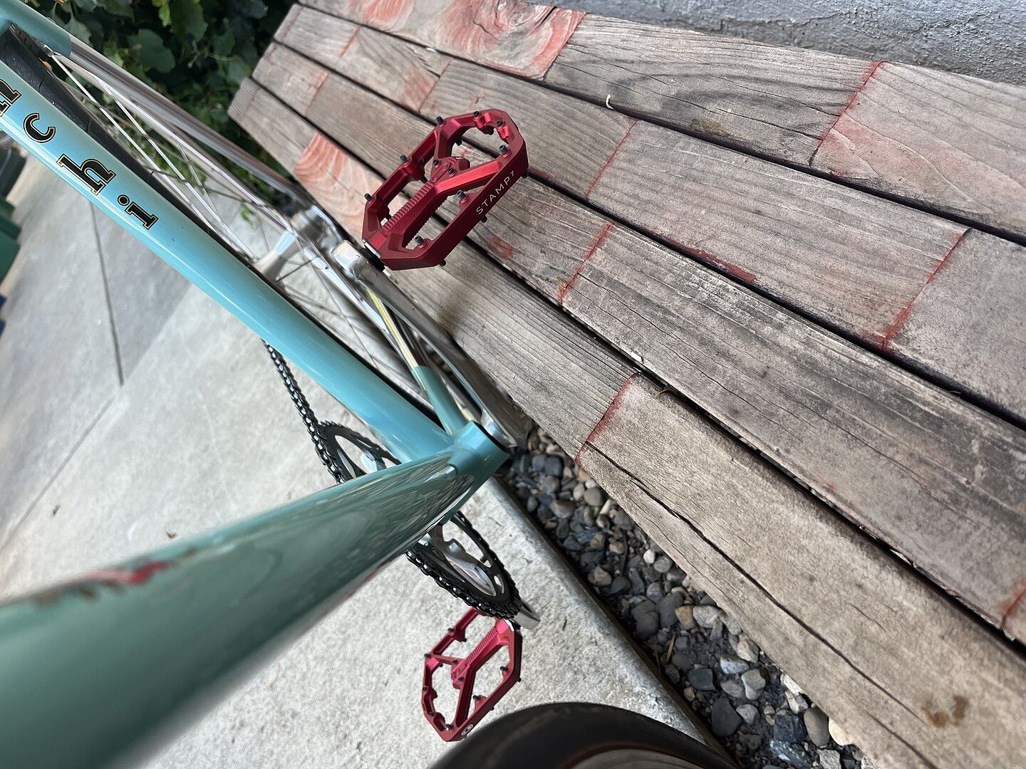 Crankbrothers Stamp 7 Large Pédale Plate MacAskill Noir Alu