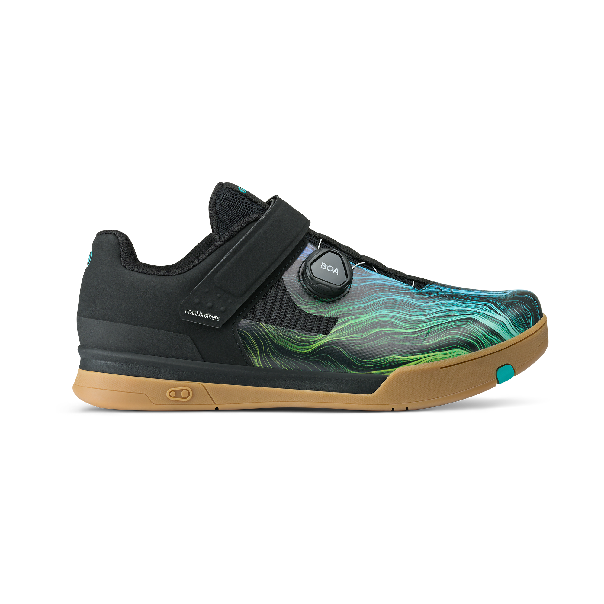 Crankbrothers Mallet BOA Chaussures VTT Noir Bleu
