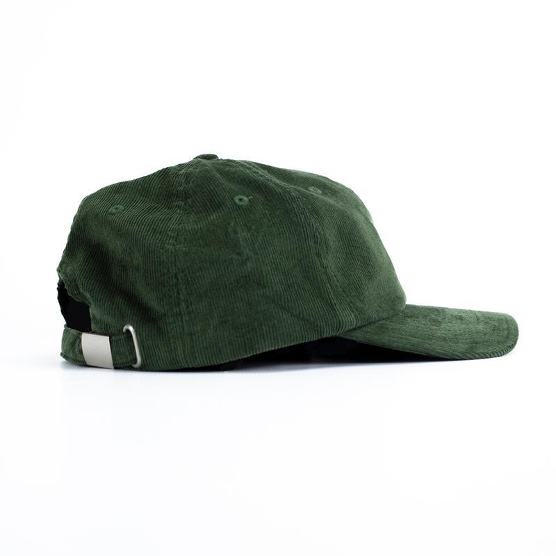Restrap Clothing Camp Cap casquette Vert Forêt velours