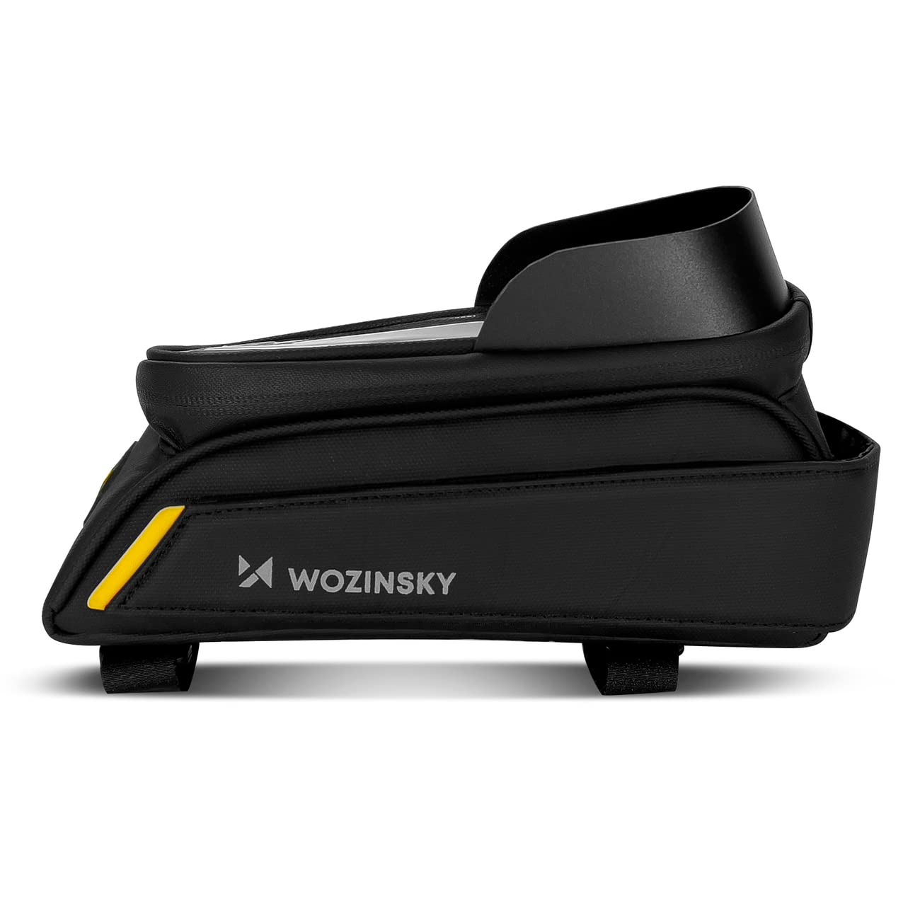 Wozinsky Sacoches de cadre 2 L sacoche vélo étanche noir
