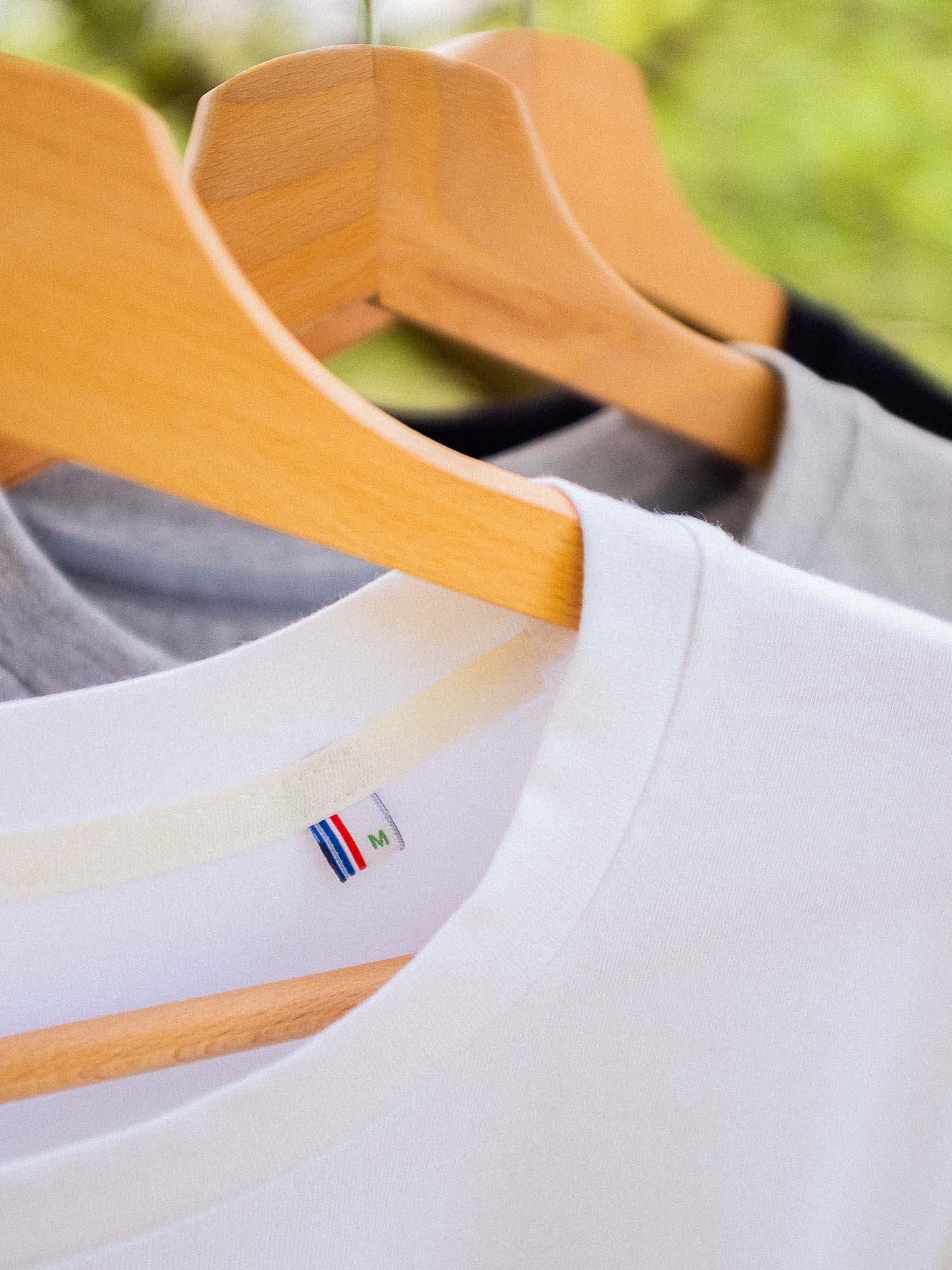 Atelier Velocidade Horizon t-shirt coton Marine coupe droite