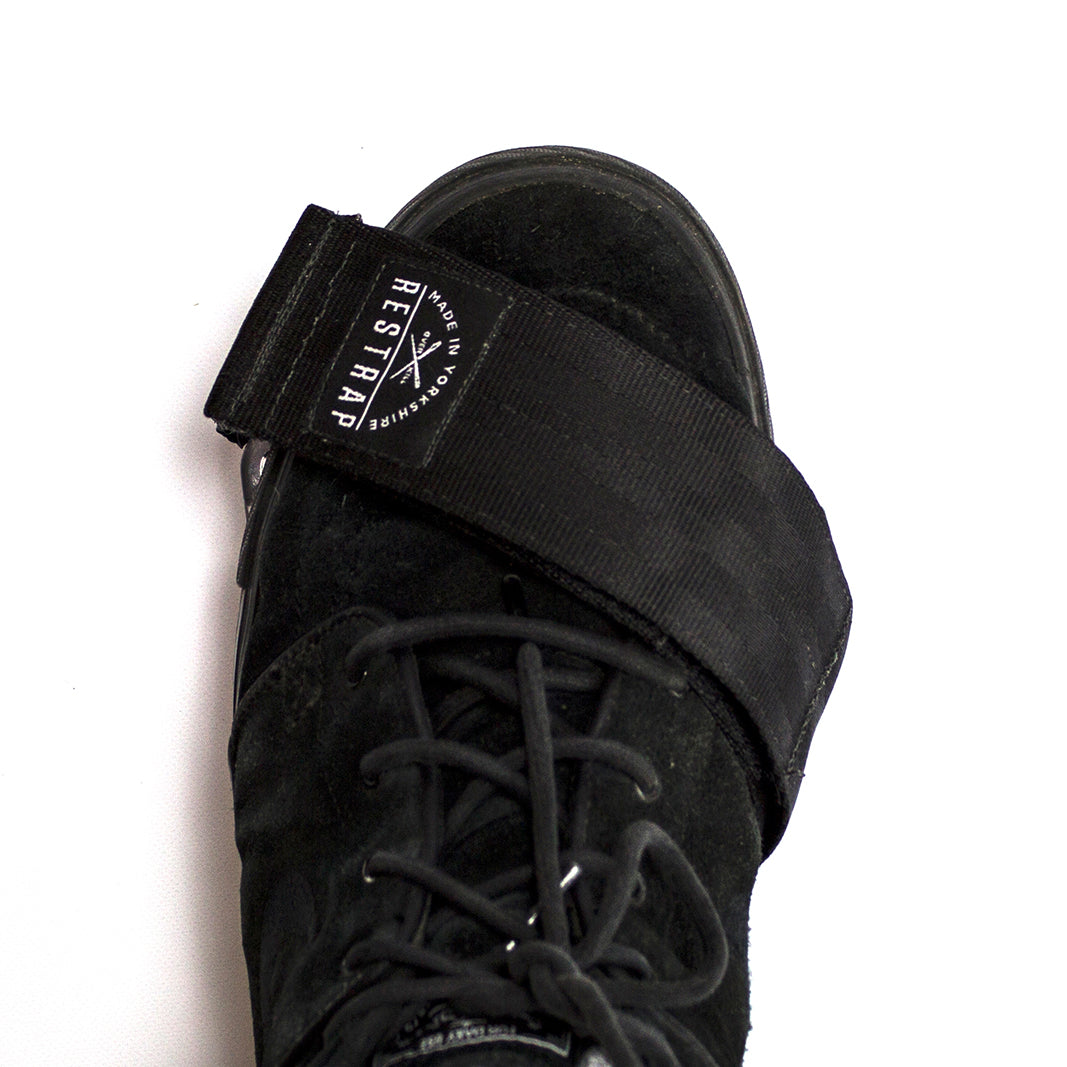 Restrap Pedal Straps Diagonal cale-pieds noirs paire