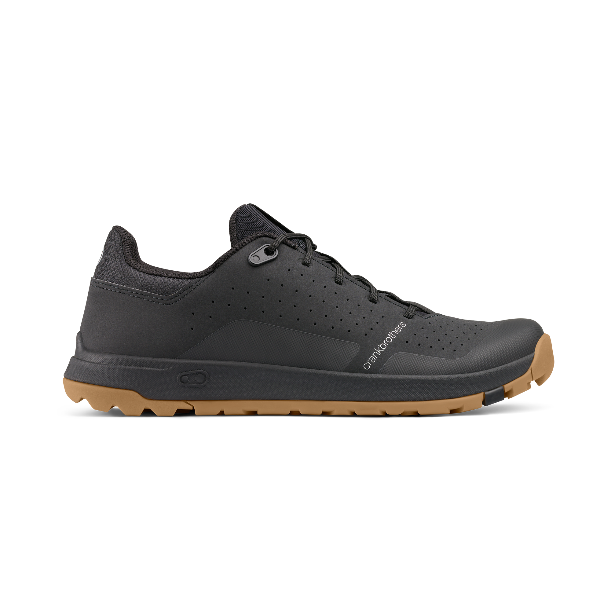 Crankbrothers Stamp Trail Lace chaussures plates Black/Gum grip MC2