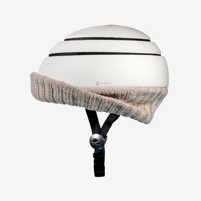 Closca Helmet Visor Nordic White Wheat casque M