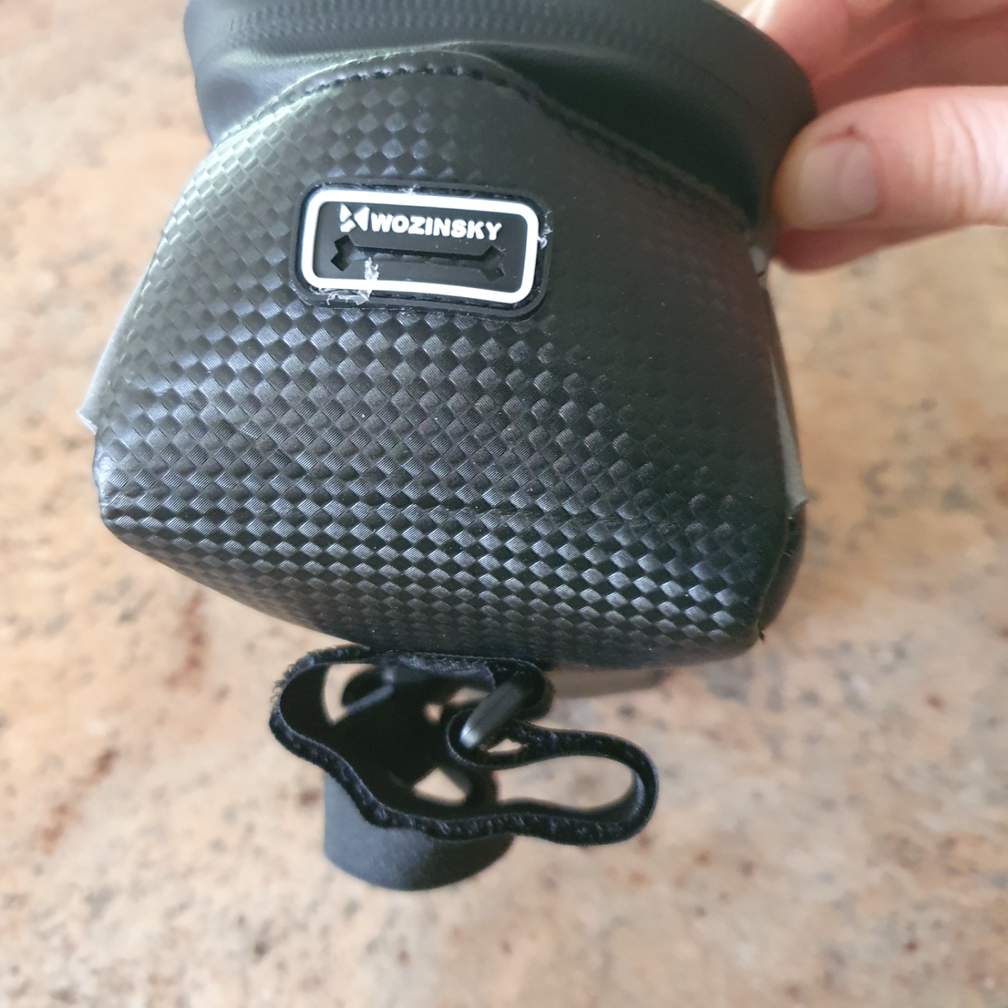 Wozinsky Sacoches de cadre sacoche vélo 2 L noir smartphone