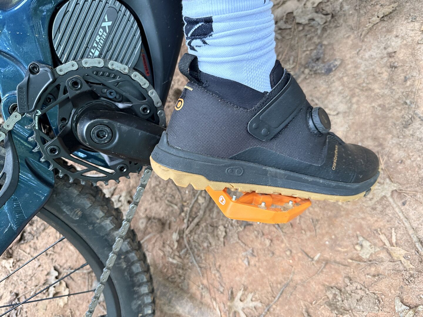 Crankbrothers Stamp Trail BOA Chaussure VTT Noir Gold 5-15